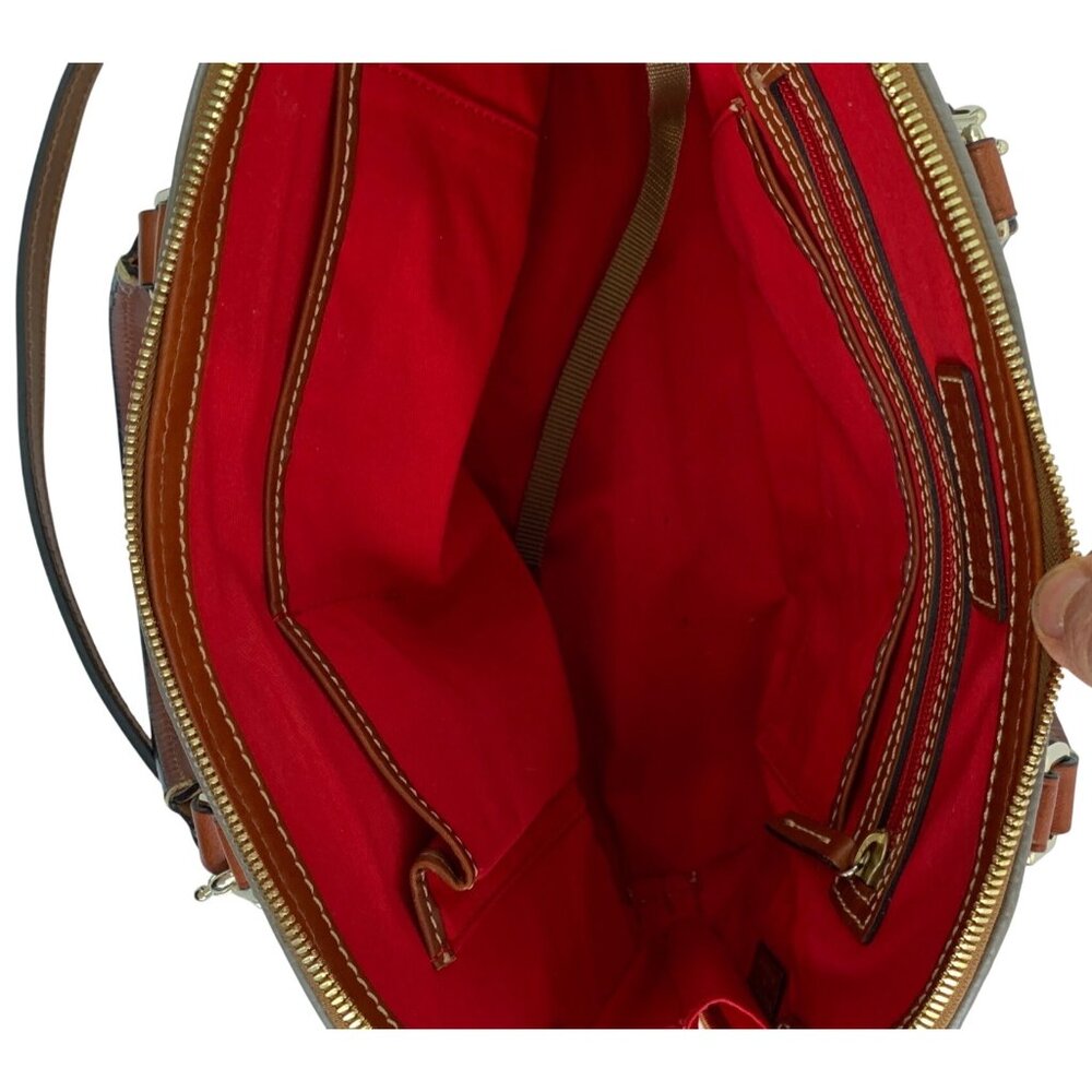 Dooney & Bourke Pebbled Leather Satchel Shoulder Strap Large - Picture 5 of 8